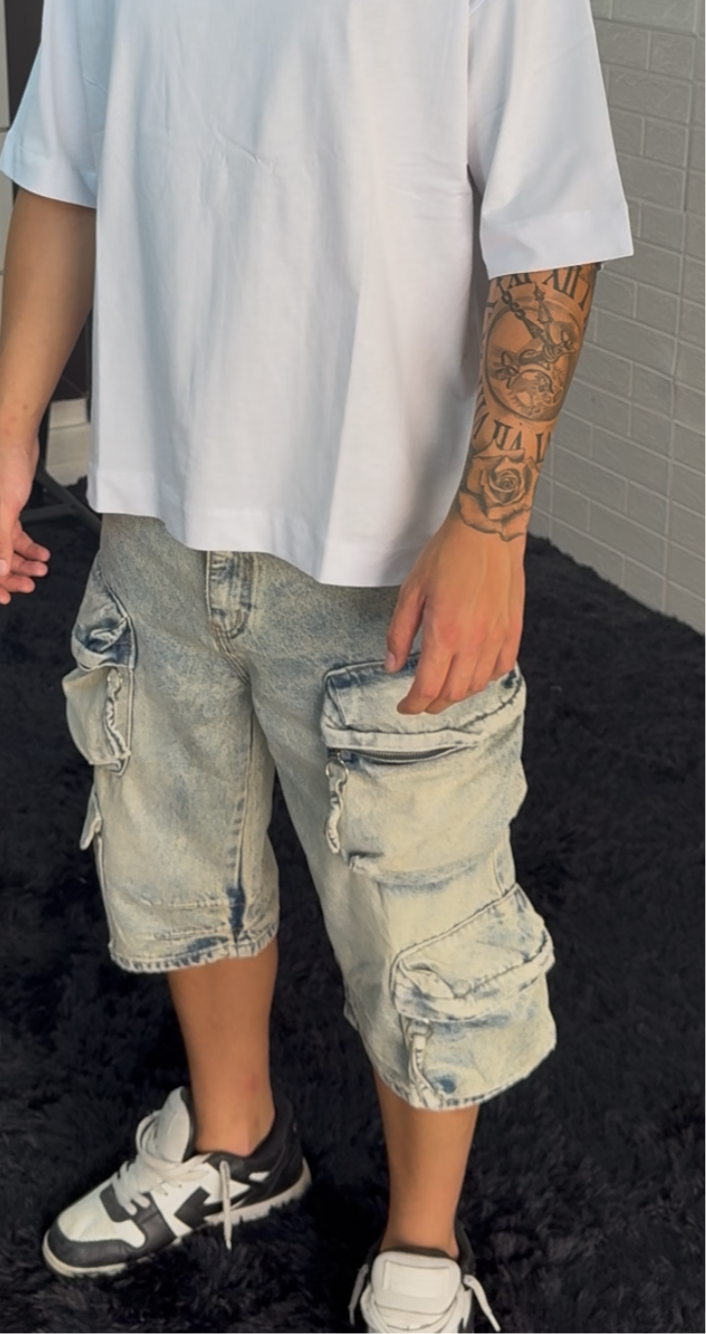 Jeans corto Kansas