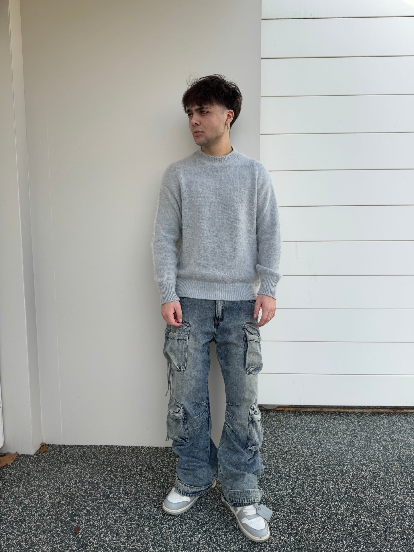 Maglione semplice Grey