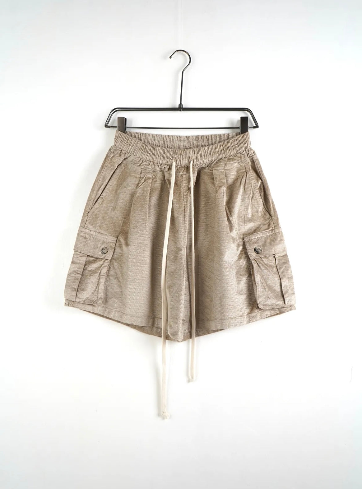 Pantalone in ciniglia con tasche laterali