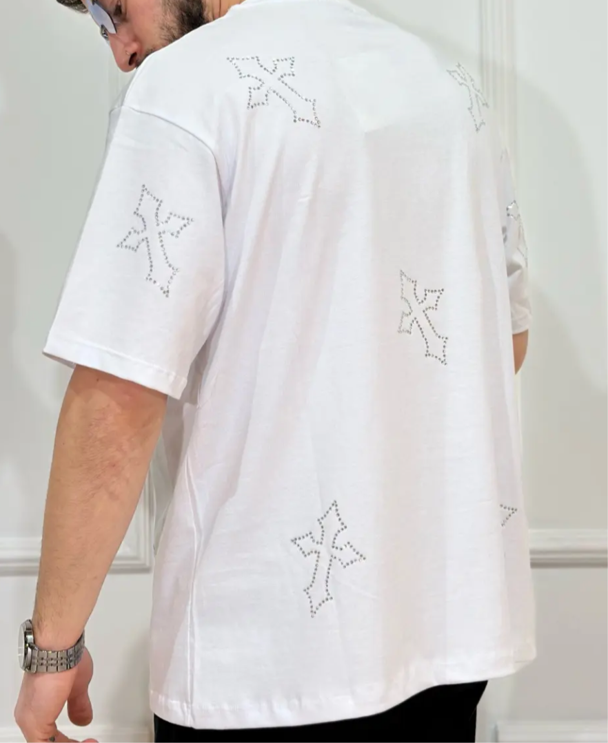 T shirt Sky white