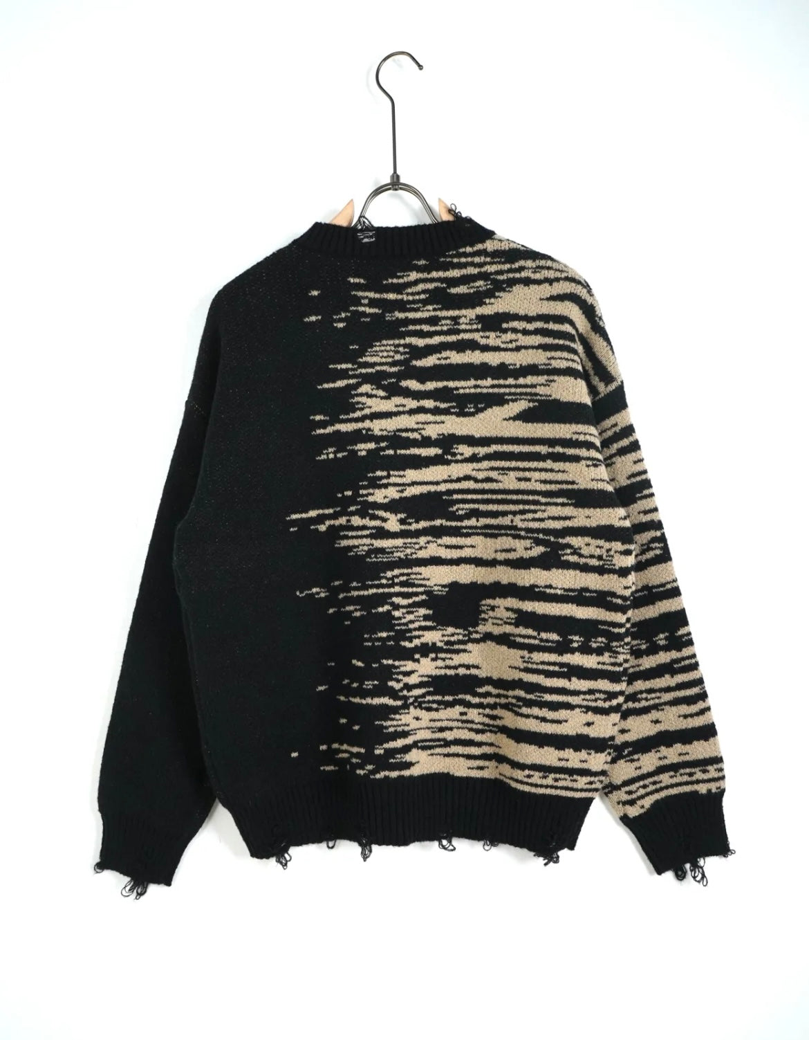 MAGLIONE KANSAS BEIGE/BLACK
