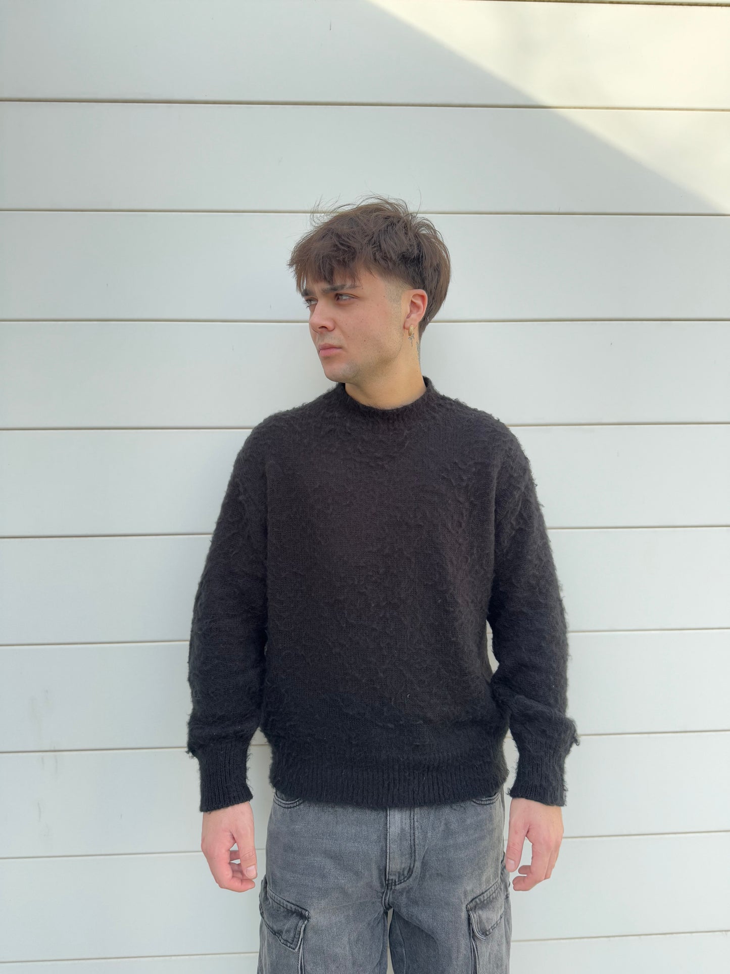 Maglione semplice black