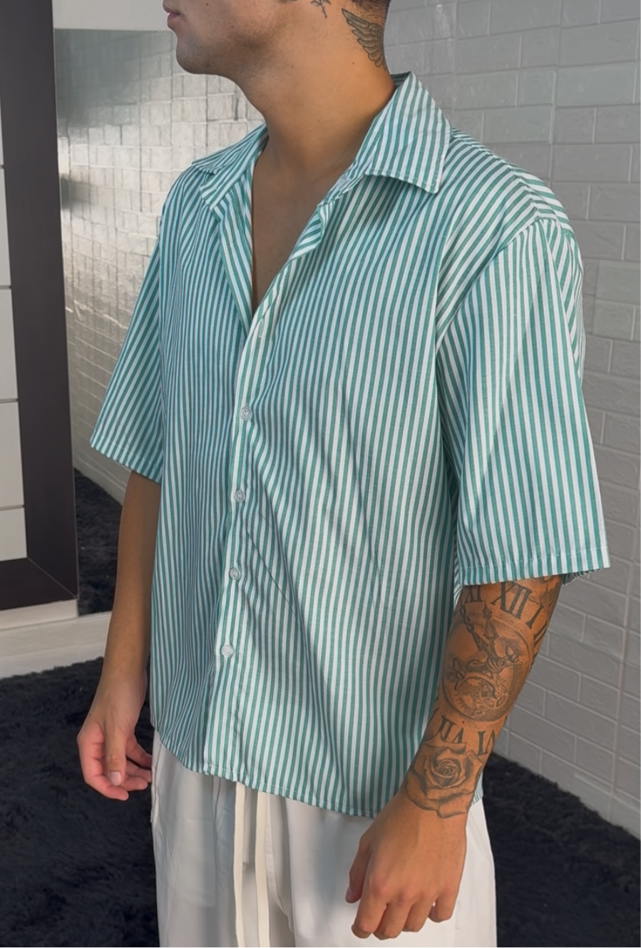 Camicia Miami verde menta