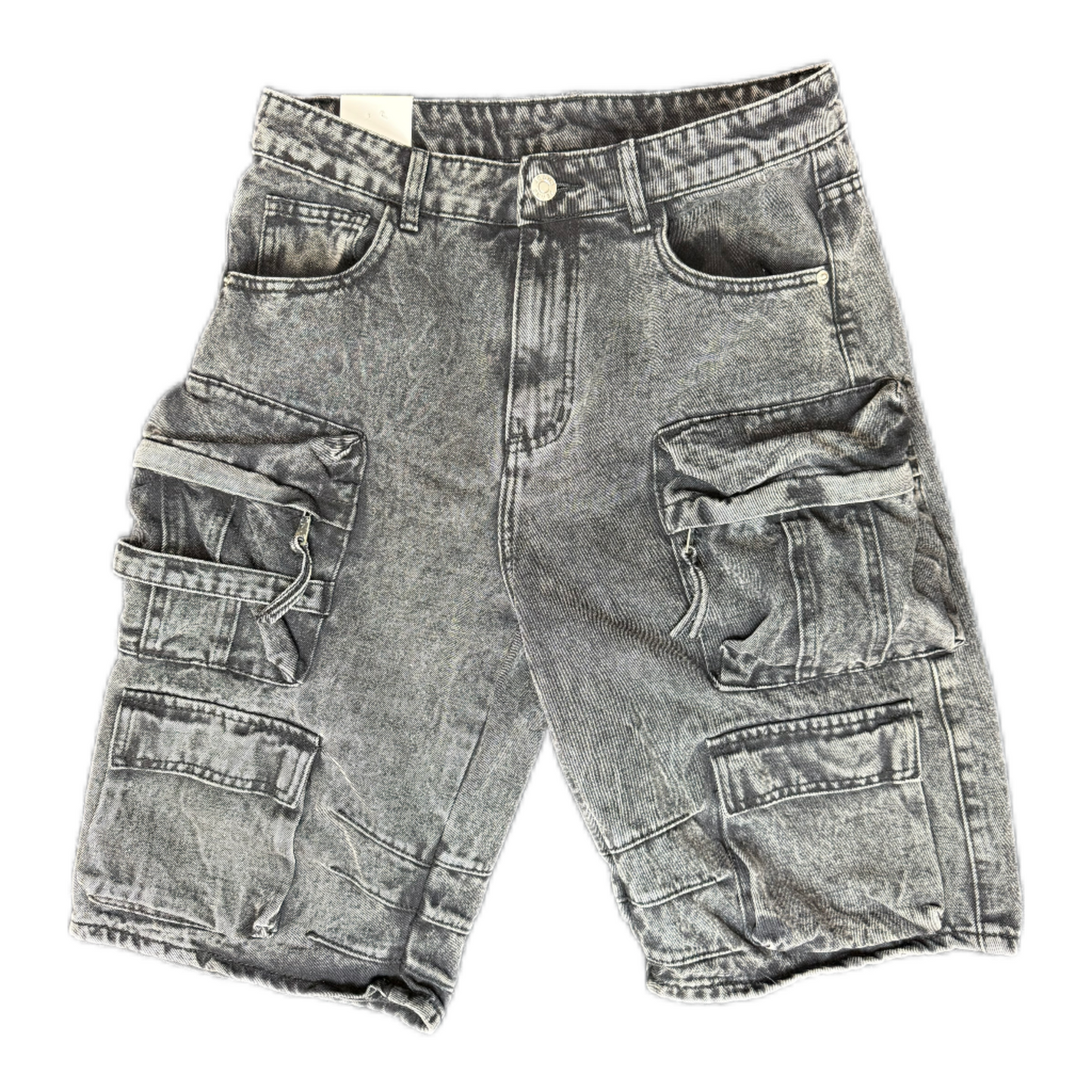 Jeans corto cargo