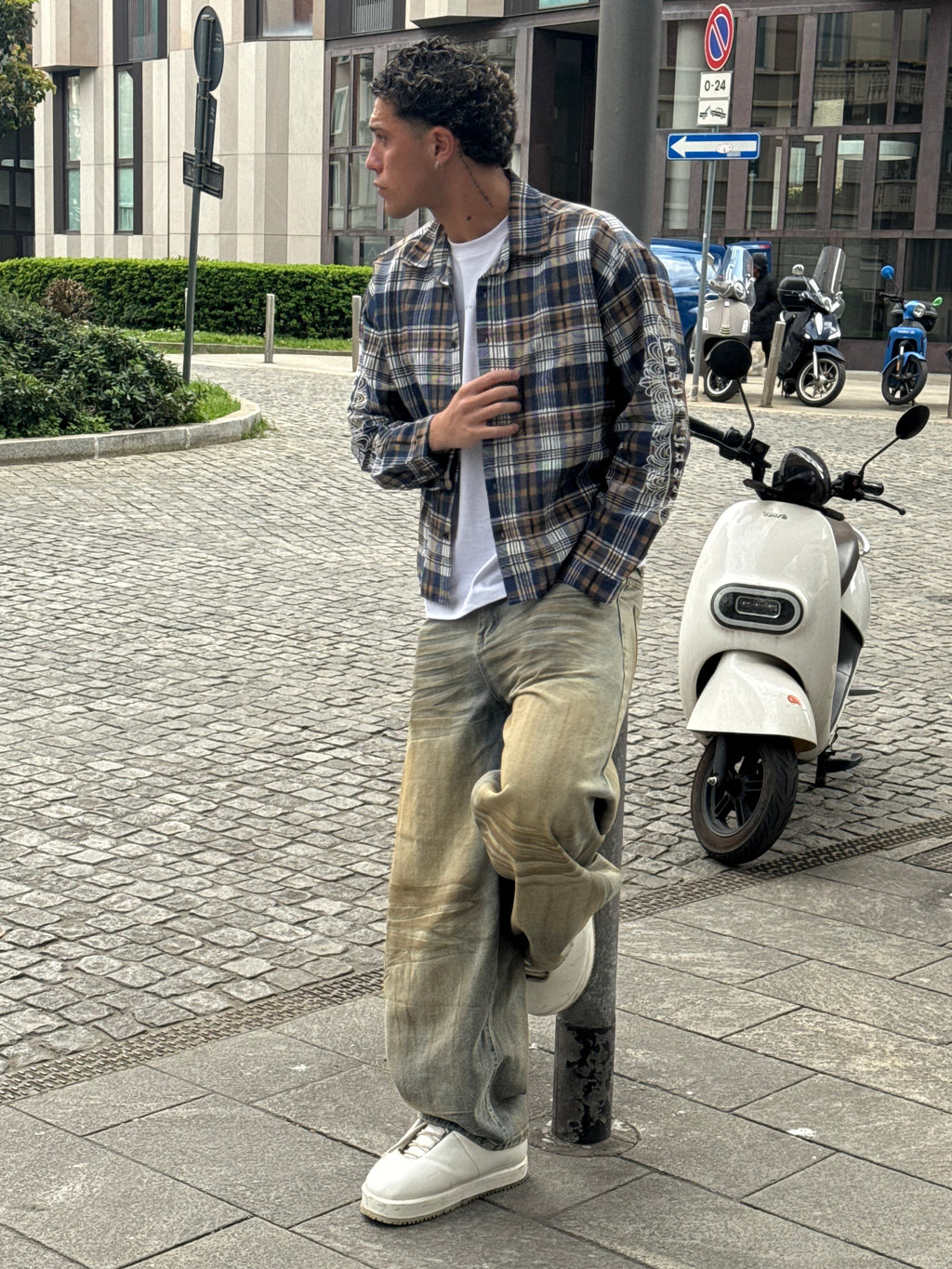 Combat denim