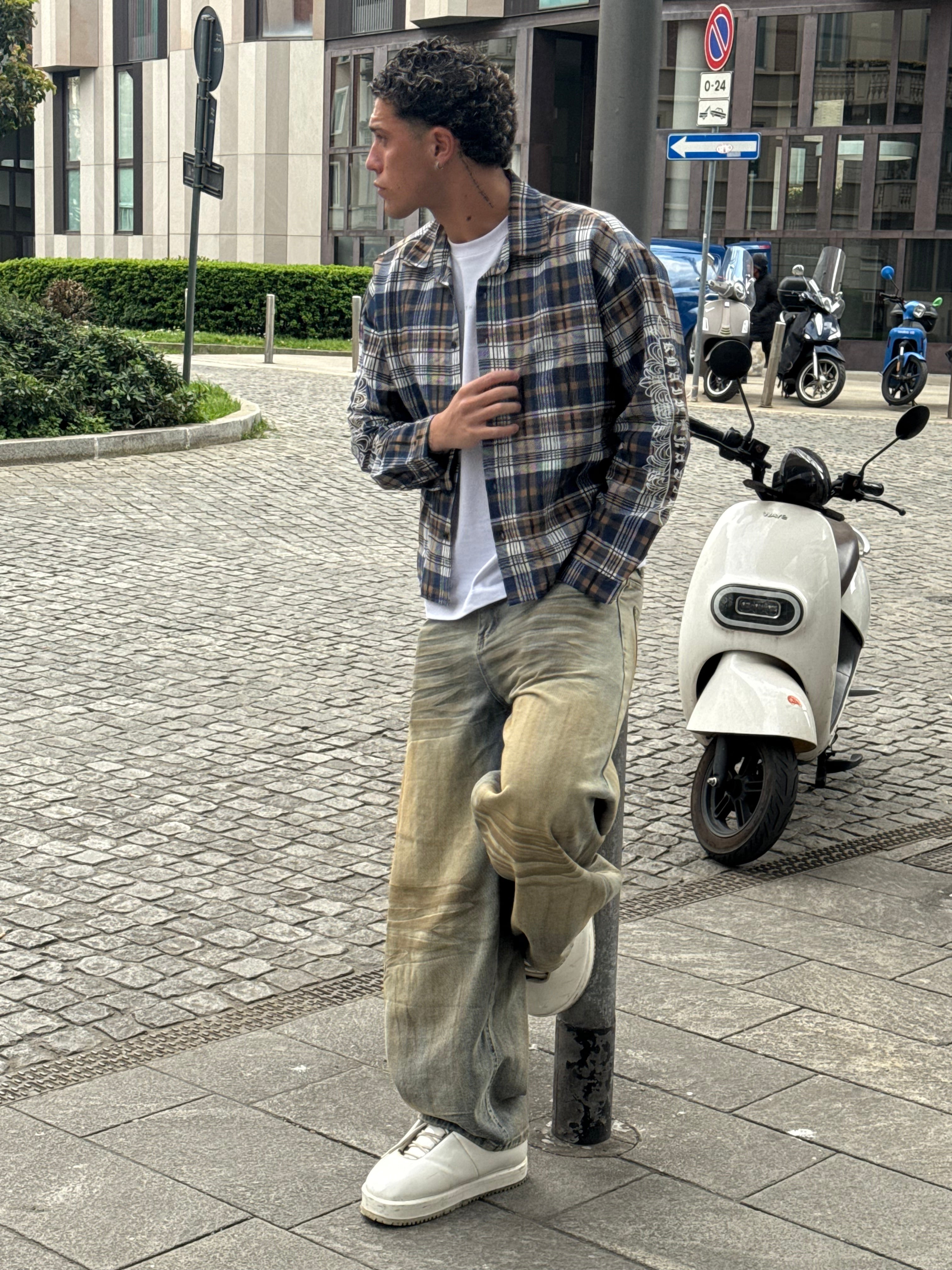 Combat denim