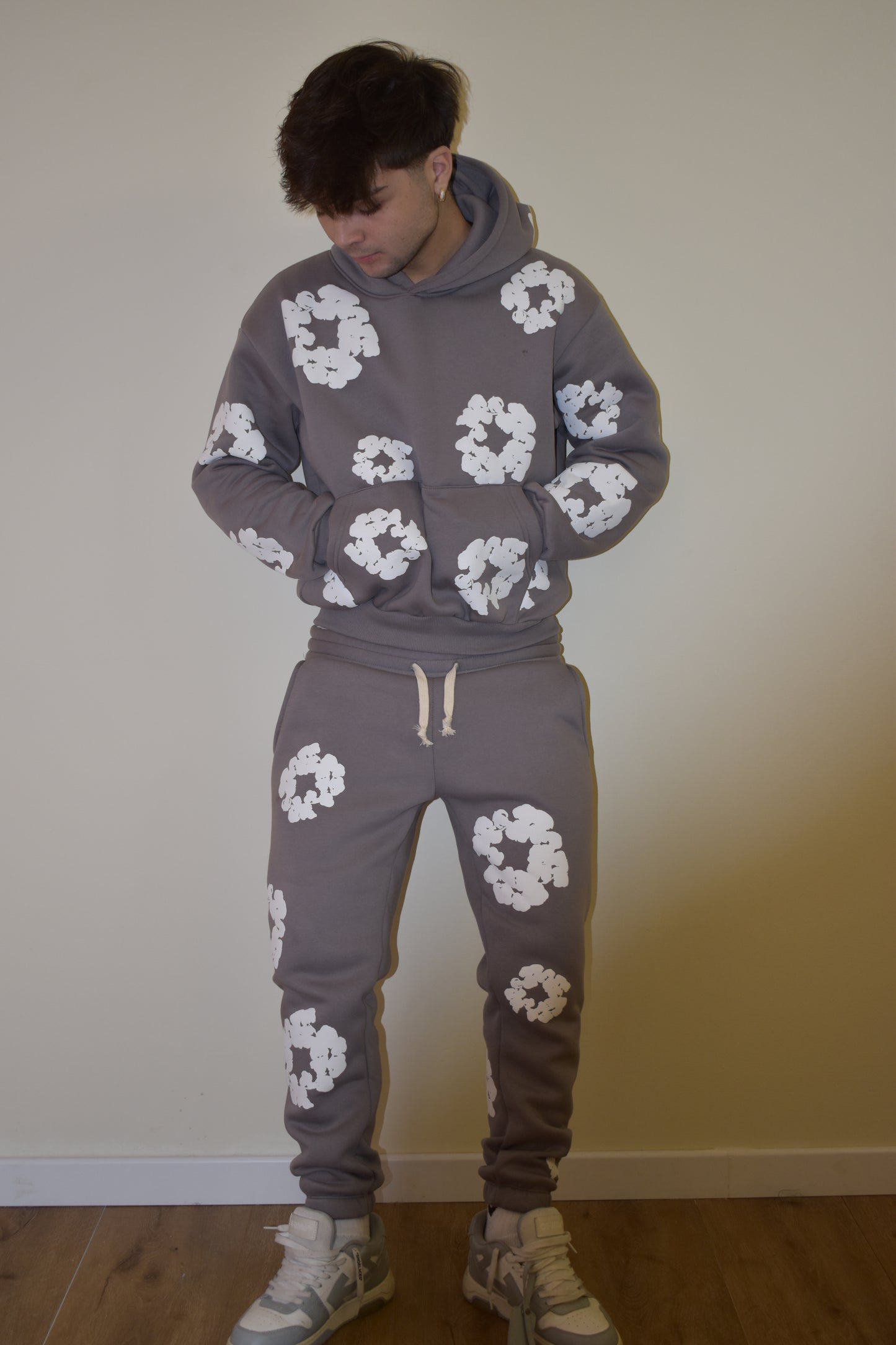 Coordinato flowe GREY