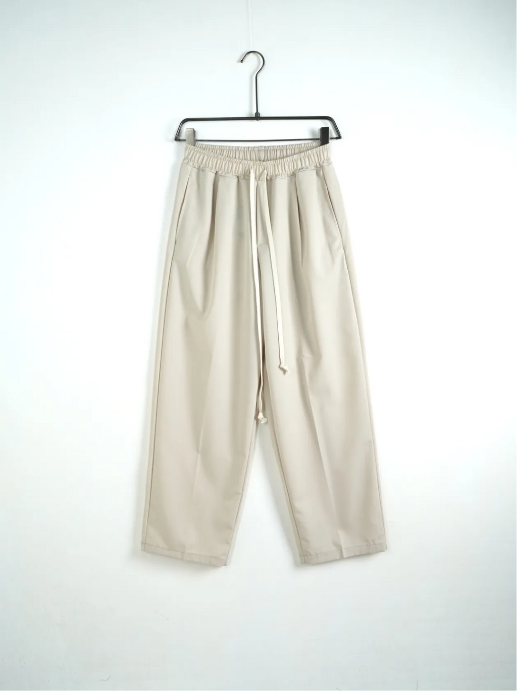Pantaloni relax beige