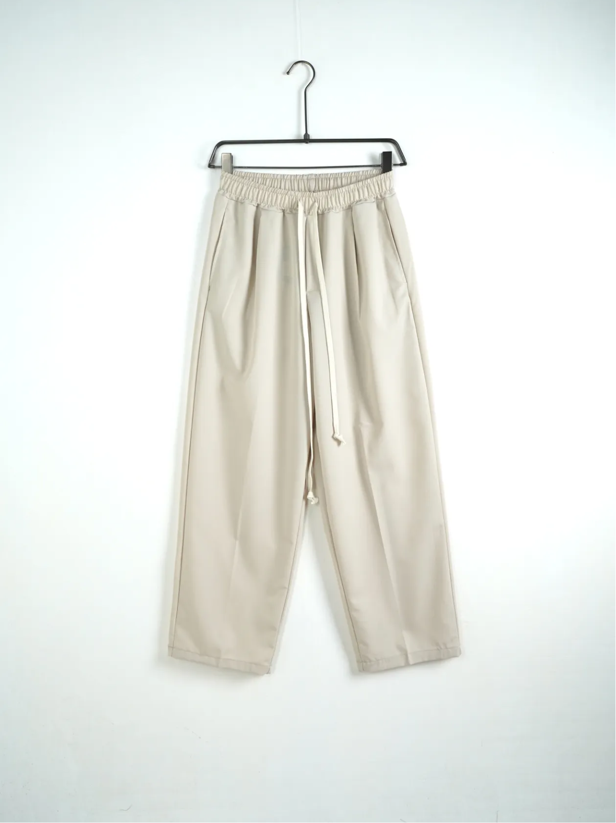 Pantaloni relax beige