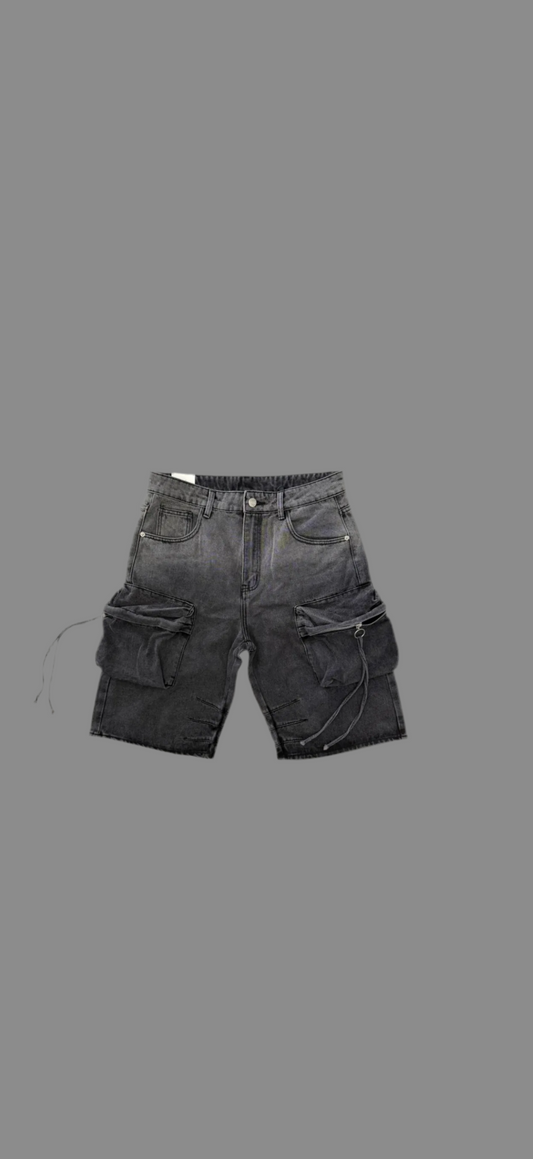Jeans cargo sfumato