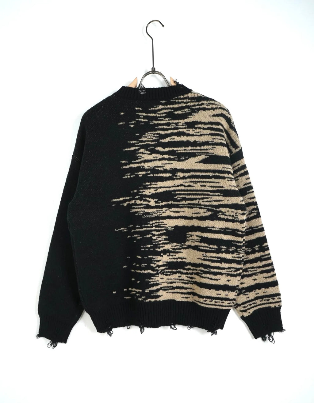 MAGLIONE KANSAS BEIGE/BLACK