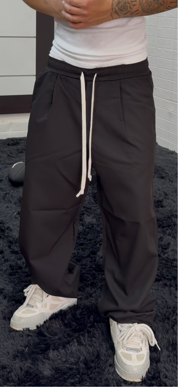 Pantalone relax black