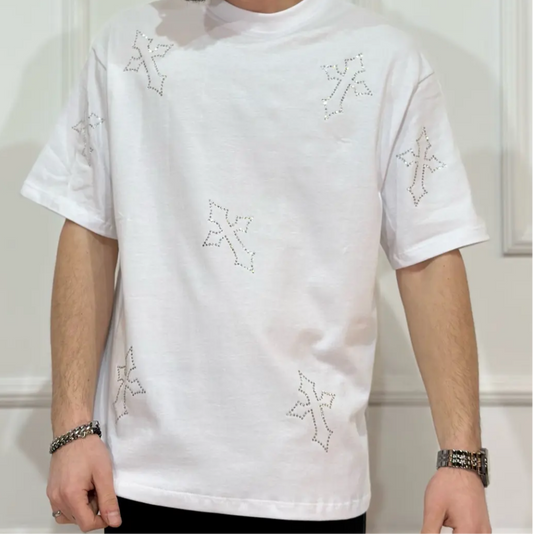 T shirt Sky white