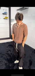 Polo marrone